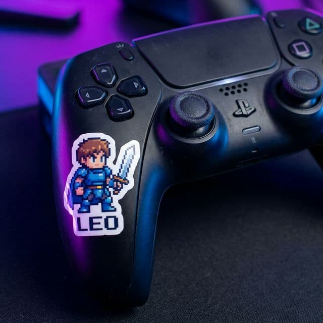 When Your Kid Wants Gaming Stickers on Everything