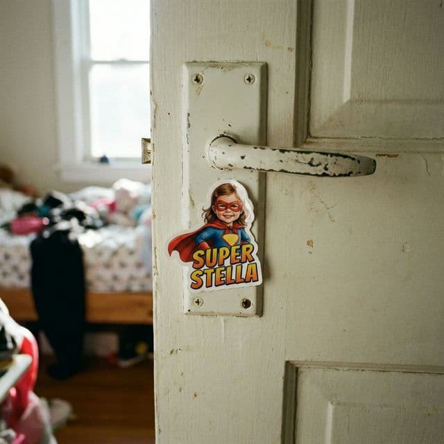 The Bedroom Door Sticker That Changed My Kid's Room