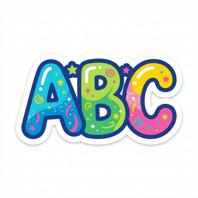 Bubble Letters