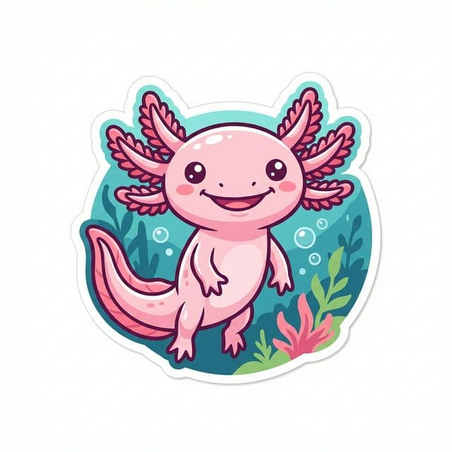 Happy Axolotl