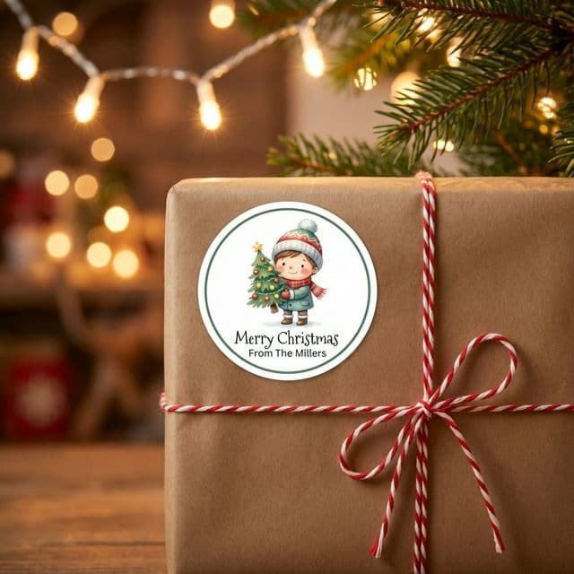 7 Ways to Use Stickers in Your Christmas This Year