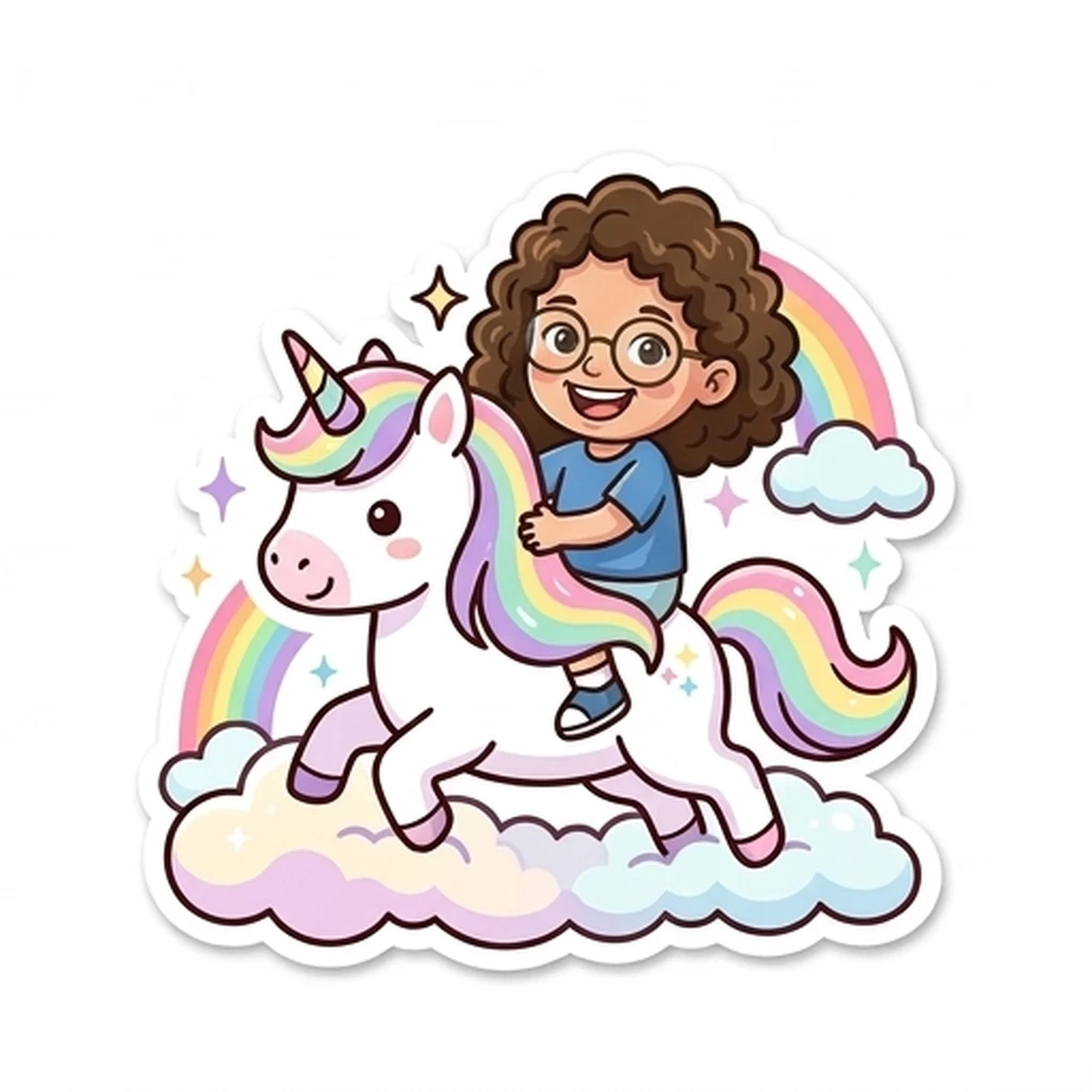 Rainbow Unicorn (Mia)