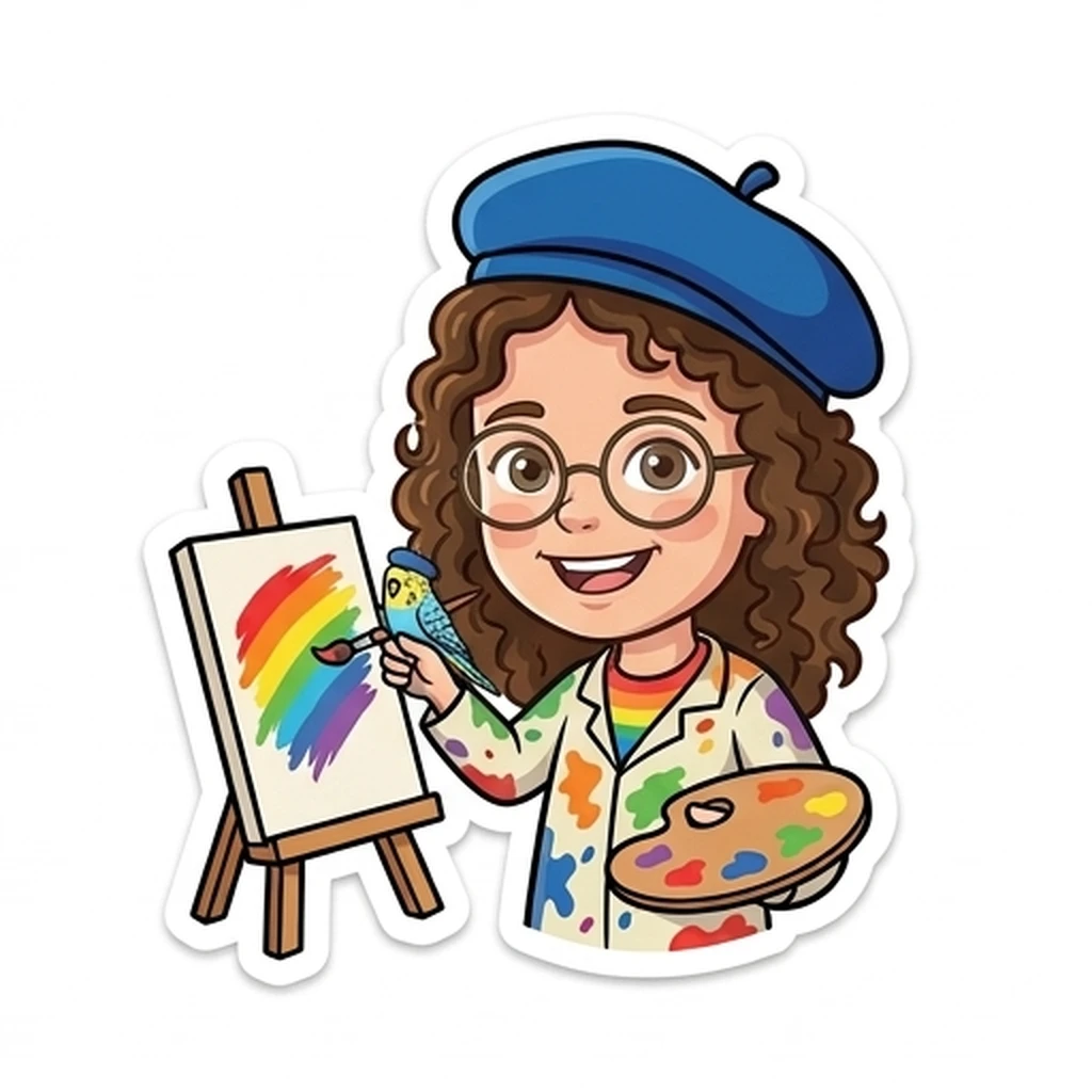Artist Budgie (Mia)